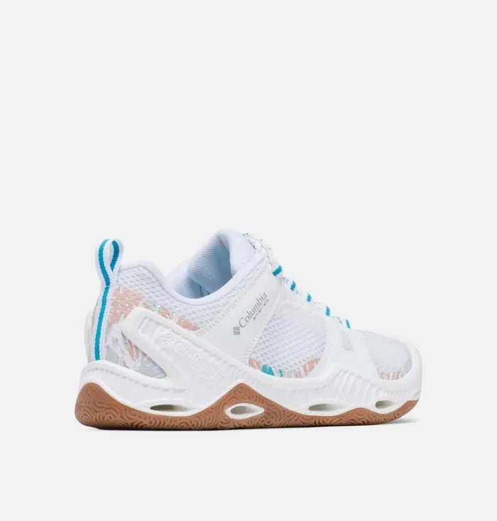 PFG Pro Sport Shoe White Ocean Teal Womens Columbia Sportswear Water and Boat PFG Pro Sport Shoe White Ocean Teal Womens Columbia Sportswear Water and Boat