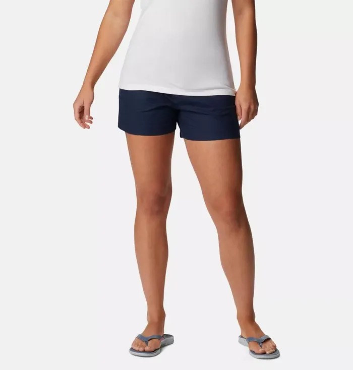 PFG Sun Drifter Chino Shorts Collegiate Navy Womens Columbia Sportswear Shorts and Skorts PFG Sun Drifter Chino Shorts Collegiate Navy Womens Columbia Sportswear Shorts and Skorts