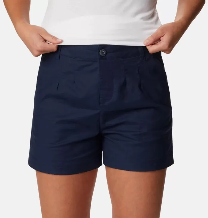 PFG Sun Drifter Chino Shorts Collegiate Navy Womens Columbia Sportswear Shorts and Skorts PFG Sun Drifter Chino Shorts Collegiate Navy Womens Columbia Sportswear Shorts and Skorts