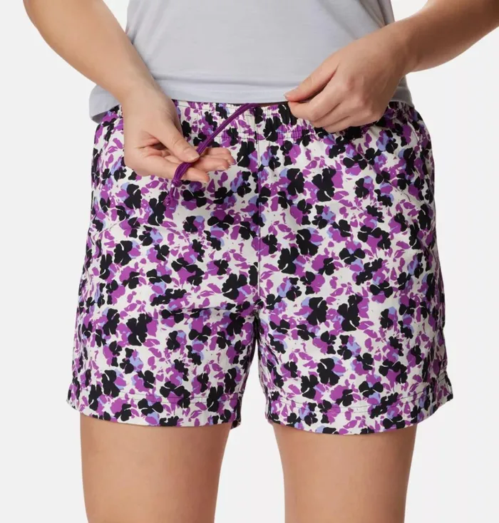 PFG Super Backcast Water Shorts Berry Jam Crossvine Womens Columbia Sportswear Shorts and Skorts PFG Super Backcast Water Shorts Berry Jam Crossvine Womens Columbia Sportswear Shorts and Skorts