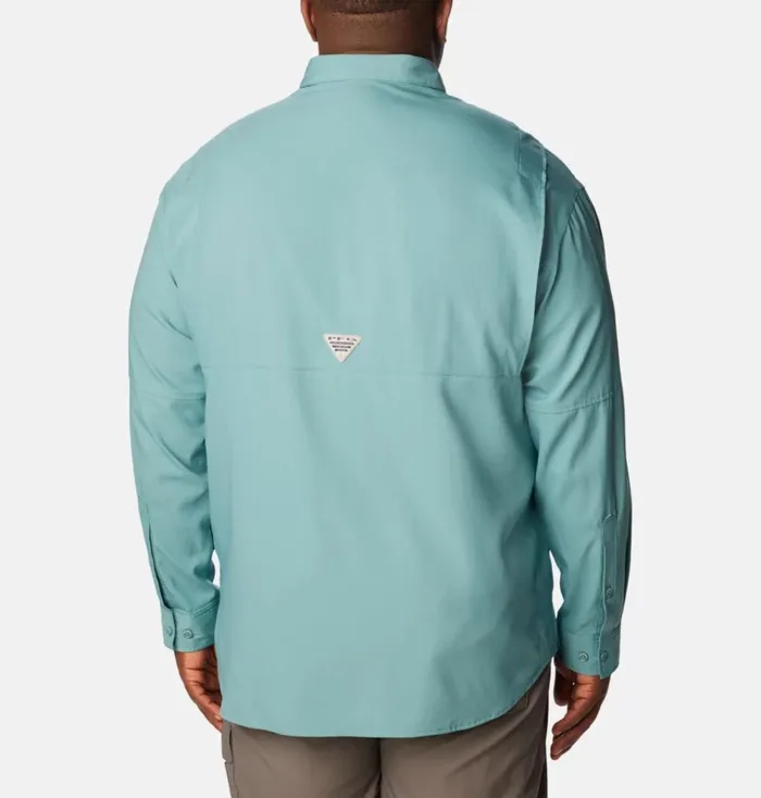 PFG Tamiami II Long Sleeve Shirt 8211 Big Tranquil Teal Mens Columbia Sportswear Long Sleeve PFG Tamiami II Long Sleeve Shirt 8211 Big Tranquil Teal Mens Columbia Sportswear Long Sleeve