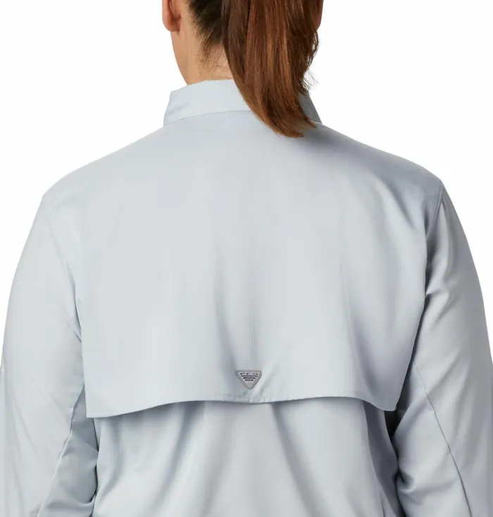 PFG Tamiami II Long Sleeve Shirt 8211 Plus Size Cirrus Grey Womens Columbia Sportswear Long Sleeve PFG Tamiami II Long Sleeve Shirt 8211 Plus Size Cirrus Grey Womens Columbia Sportswear Long Sleeve
