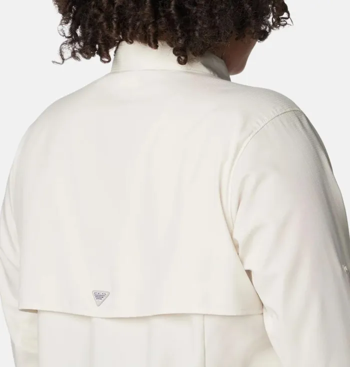 PFG Tamiami II Long Sleeve Shirt 8211 Plus Size Stone Womens Columbia Sportswear Long Sleeve PFG Tamiami II Long Sleeve Shirt 8211 Plus Size Stone Womens Columbia Sportswear Long Sleeve