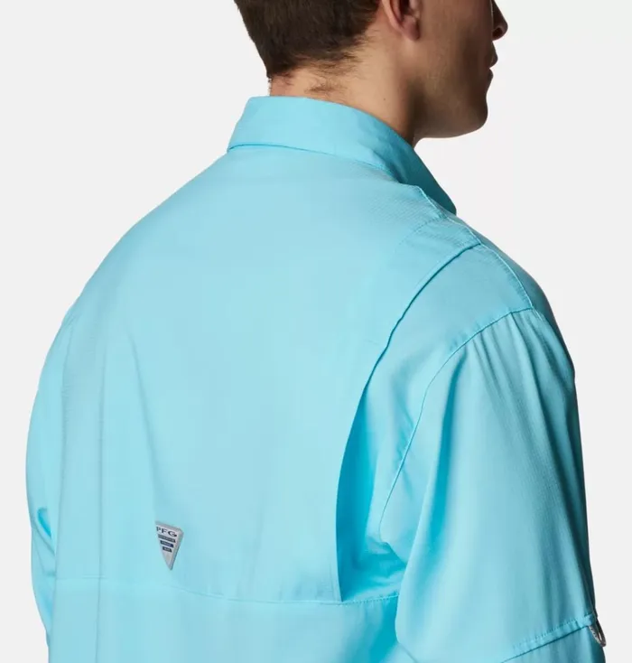 PFG Tamiami II Long Sleeve Shirt 8211 Tall Opal Blue Mens Columbia Sportswear Long Sleeve PFG Tamiami II Long Sleeve Shirt 8211 Tall Opal Blue Mens Columbia Sportswear Long Sleeve