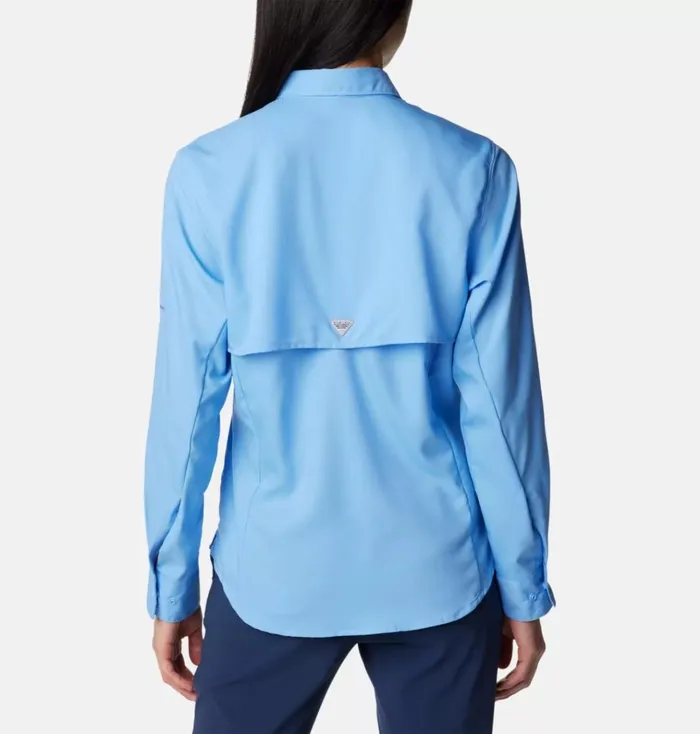 PFG Tamiami II Long Sleeve Shirt White Cap Womens Columbia Sportswear Long Sleeve PFG Tamiami II Long Sleeve Shirt White Cap Womens Columbia Sportswear Long Sleeve