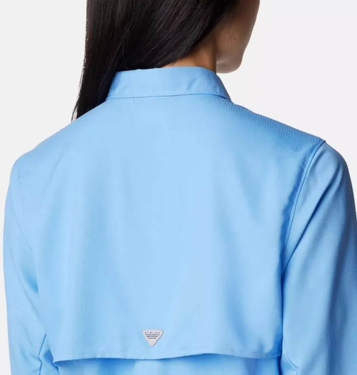 PFG Tamiami II Long Sleeve Shirt White Cap Womens Columbia Sportswear Long Sleeve PFG Tamiami II Long Sleeve Shirt White Cap Womens Columbia Sportswear Long Sleeve