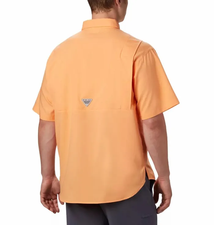 PFG Tamiami II Short Sleeve Shirt Bright Nectar Mens Columbia Sportswear Short Sleeve PFG Tamiami II Short Sleeve Shirt Bright Nectar Mens Columbia Sportswear Short Sleeve