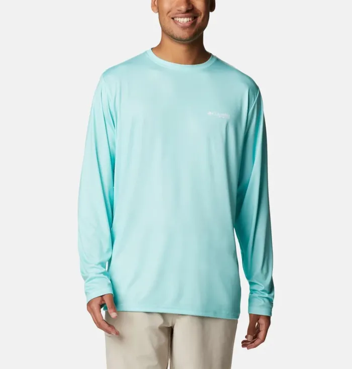 PFG Terminal Tackle Fish Flag Long Sleeve Shirt 8211 Tall Gulf Stream Florida Fish Mens Columbia Sportswear Long Sleeve PFG Terminal Tackle Fish Flag Long Sleeve Shirt 8211 Tall Gulf Stream Florida Fish Mens Columbia Sportswear Long Sleeve