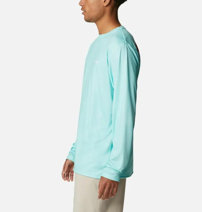 PFG Terminal Tackle Fish Flag Long Sleeve Shirt 8211 Tall Gulf Stream Florida Fish Mens Columbia Sportswear Long Sleeve PFG Terminal Tackle Fish Flag Long Sleeve Shirt 8211 Tall Gulf Stream Florida Fish Mens Columbia Sportswear Long Sleeve