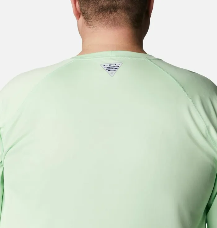 PFG Terminal Tackle Long Sleeve Shirt 8211 Big Key West Vivid Blue Logo Mens Columbia Sportswear Long Sleeve PFG Terminal Tackle Long Sleeve Shirt 8211 Big Key West Vivid Blue Logo Mens Columbia Sportswear Long Sleeve