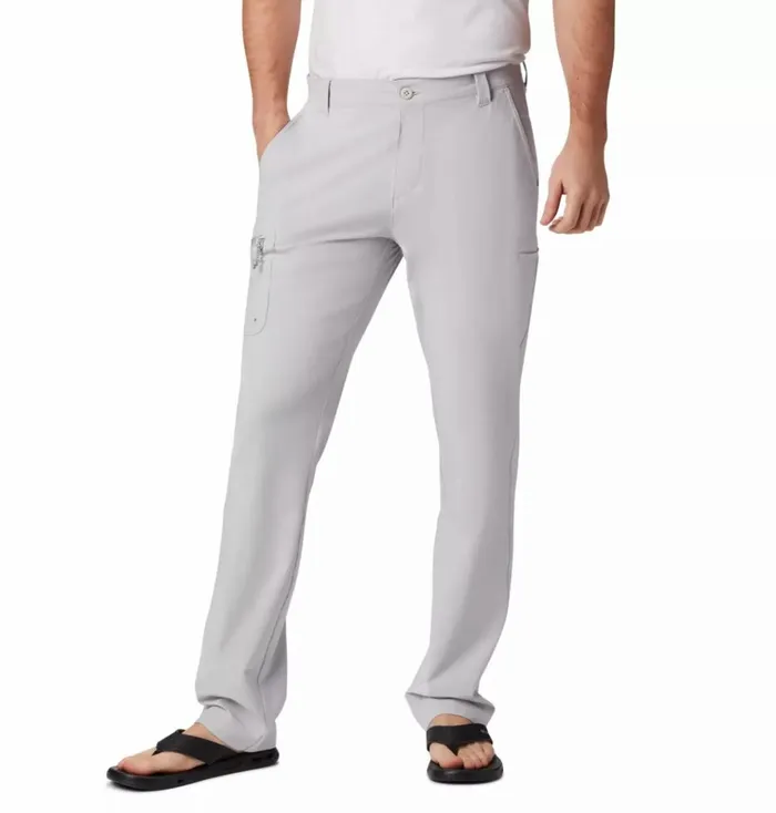PFG Terminal Tackle Pants Cool Grey Mens Columbia Sportswear Pants