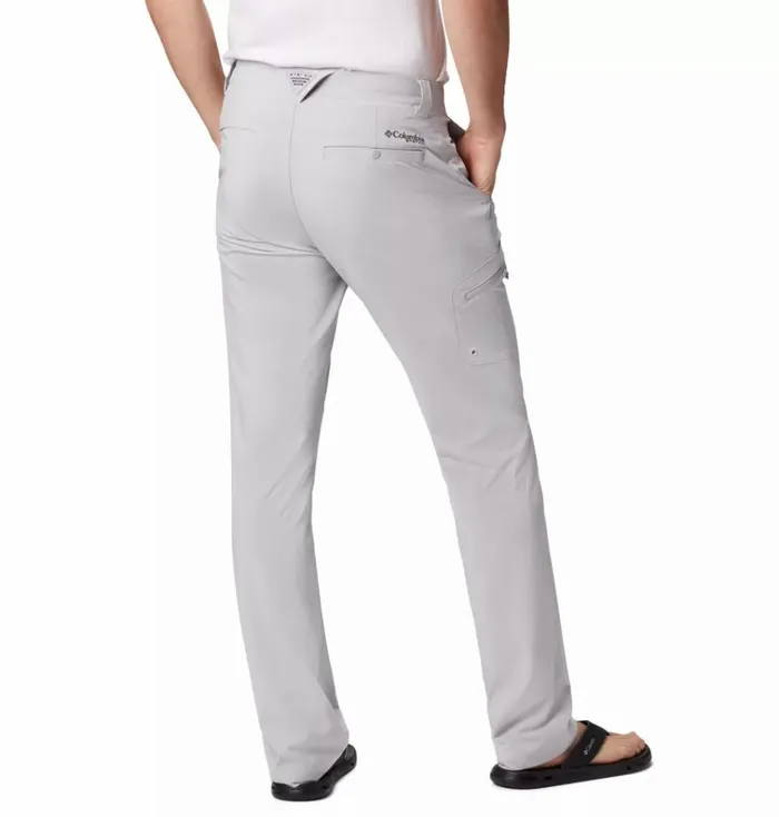 PFG Terminal Tackle Pants Cool Grey Mens Columbia Sportswear Pants