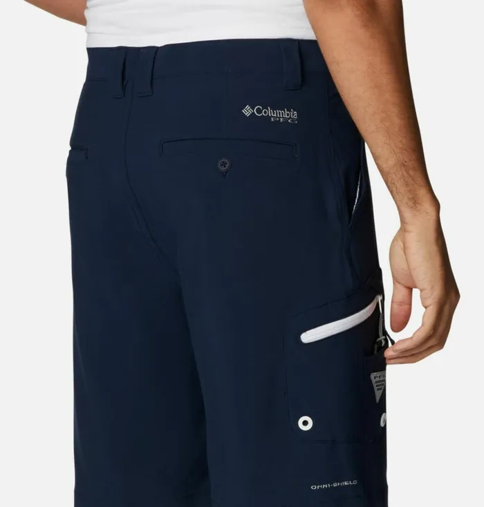 PFG Terminal Tackle Shorts Collegiate Navy White Mens Columbia Sportswear Shorts PFG Terminal Tackle Shorts Collegiate Navy White Mens Columbia Sportswear Shorts