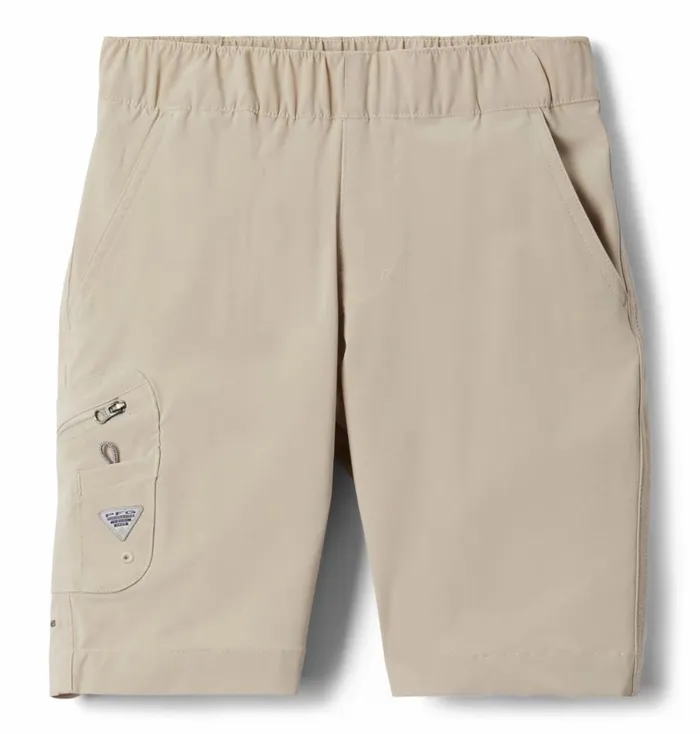 PFG Terminal Tackle Shorts Fossil Kids Columbia Sportswear Bottoms