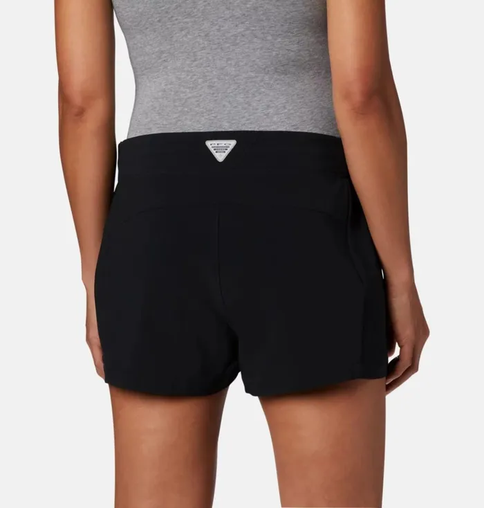 PFG Tidal II Shorts Black Womens Columbia Sportswear Shorts and Skorts