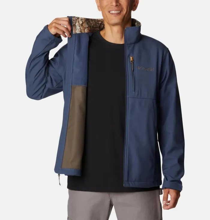 PHG Ascender Softshell Jacket Zinc Rt Edge Mens Columbia Sportswear Softshell PHG Ascender Softshell Jacket Zinc Rt Edge Mens Columbia Sportswear Softshell