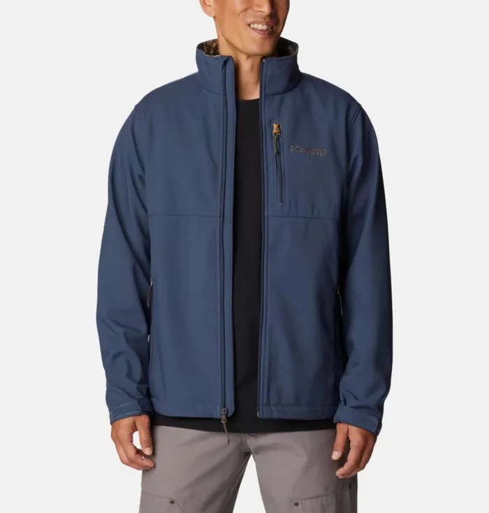 PHG Ascender Softshell Jacket Zinc Rt Edge Mens Columbia Sportswear Softshell PHG Ascender Softshell Jacket Zinc Rt Edge Mens Columbia Sportswear Softshell