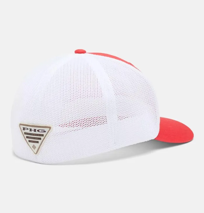 PHG Logo Mesh Ball Cap 8211 Low Crown Red Spark Holiday MensWomens Columbia Sportswear Hats PHG Logo Mesh Ball Cap 8211 Low Crown Red Spark Holiday MensWomens Columbia Sportswear Hats