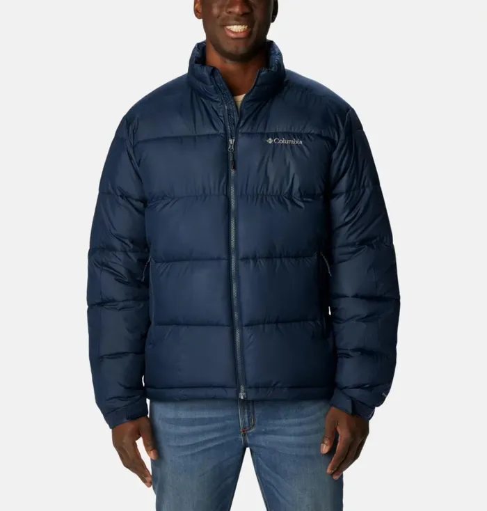 Pike Lake II Jacket Collegiate Navy Mens Columbia Sportswear Insulated and Down