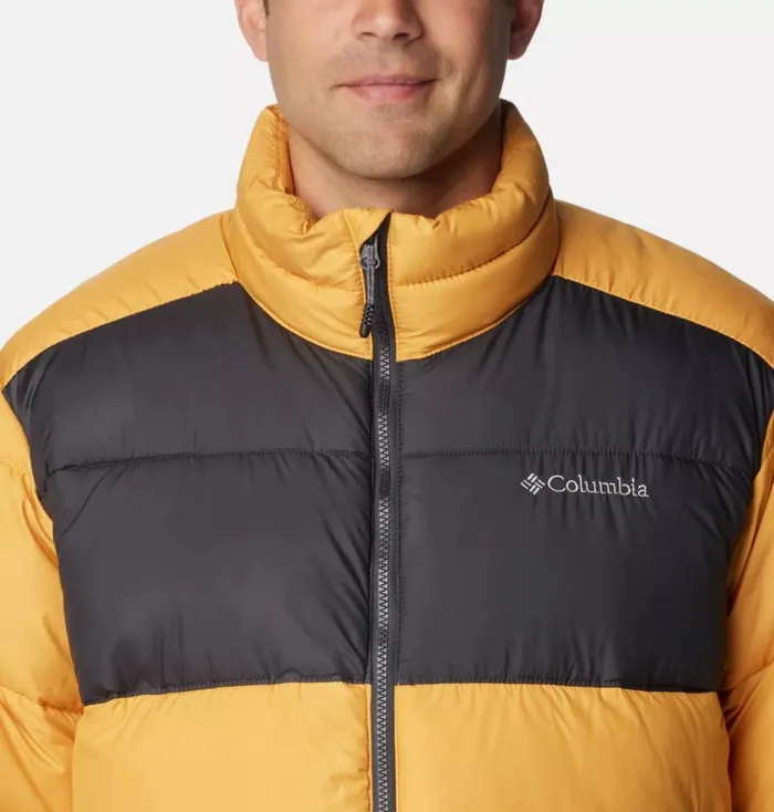 Pike Lake II Jacket Raw Honey Shark Mens Columbia Sportswear Insulated and Down Pike Lake II Jacket Raw Honey Shark Mens Columbia Sportswear Insulated and Down