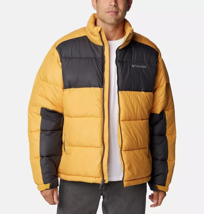 Pike Lake II Jacket Raw Honey Shark Mens Columbia Sportswear Insulated and Down Pike Lake II Jacket Raw Honey Shark Mens Columbia Sportswear Insulated and Down