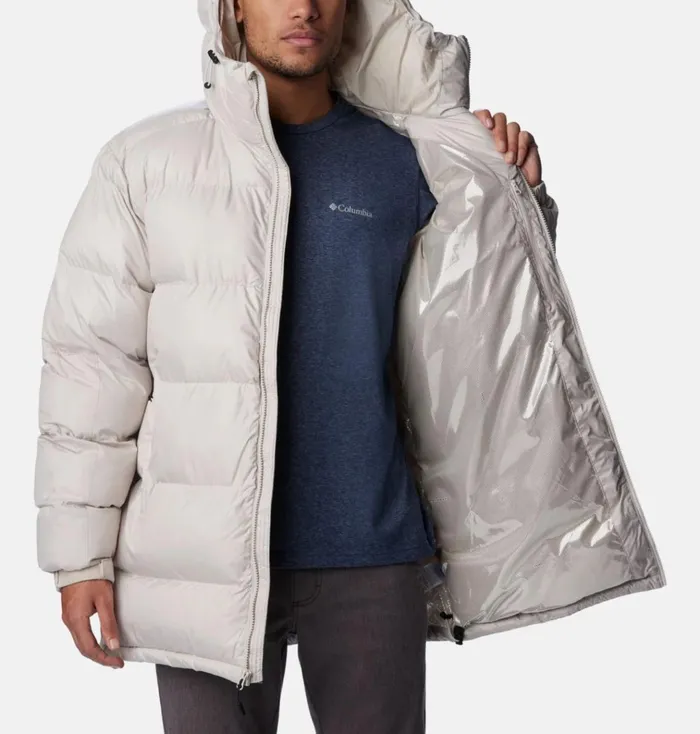 Pike Lake Parka Dark Stone Mens Columbia Sportswear Insulated and Down