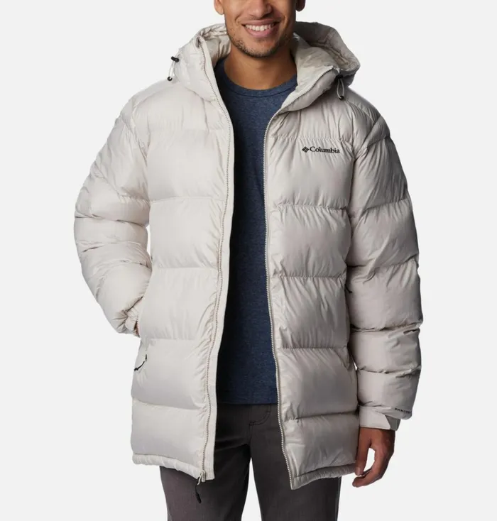 Pike Lake Parka Dark Stone Mens Columbia Sportswear Insulated and Down