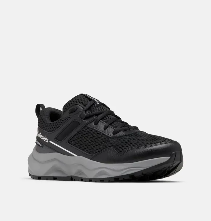 Plateau Waterproof Shoe Black White Womens Columbia Sportswear Hiking