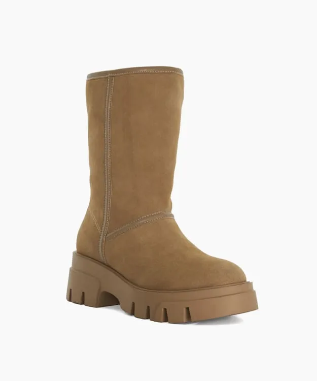 Podski Taupe Brog Lined Boot Dune London Neutral Women Dune London Ankle Boots Podski Taupe Brog Lined Boot Dune London Neutral Women Dune London Ankle Boots