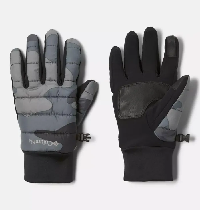 Powder Lite Gloves Black Mod Camo Mens Columbia Sportswear Gloves