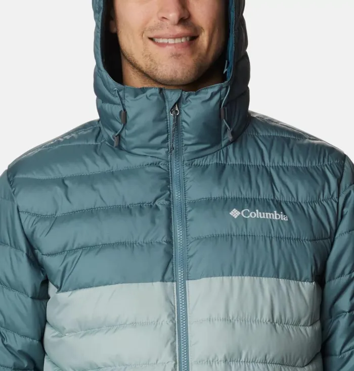 Powder Lite Hooded Insulated Jacket 8211 Tall Niagara Metal Mens Columbia Sportswear Insulated and Down Powder Lite Hooded Insulated Jacket 8211 Tall Niagara Metal Mens Columbia Sportswear Insulated and Down