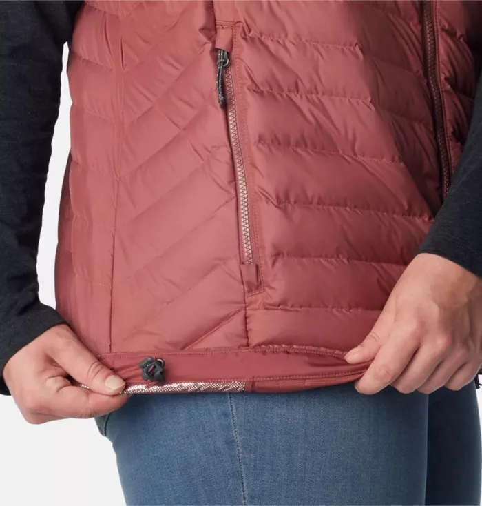 Powder Lite Vest 8211 Plus Size Beetroot Womens Columbia Sportswear Vests