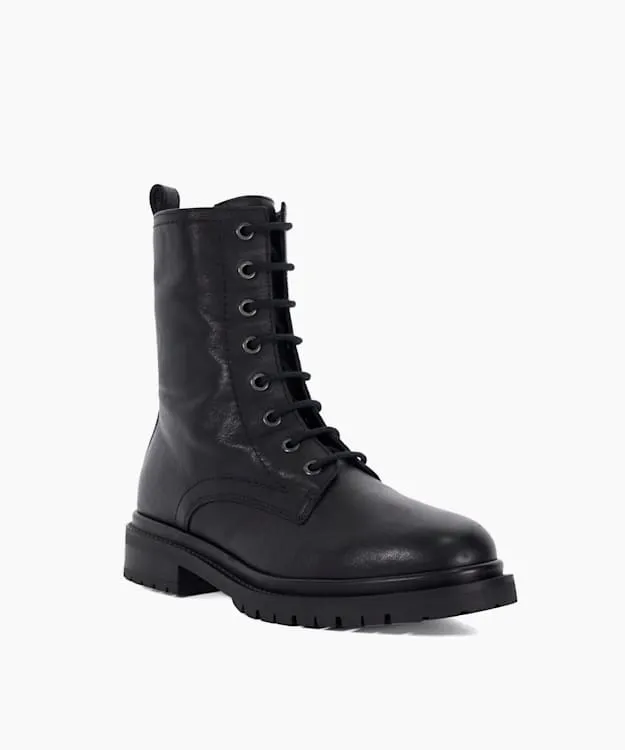 Prestonne Black Leather Cleated Sole Biker Boots Dune London Black Women Dune London Ankle Boots Prestonne Black Leather Cleated Sole Biker Boots Dune London Black Women Dune London Ankle Boots
