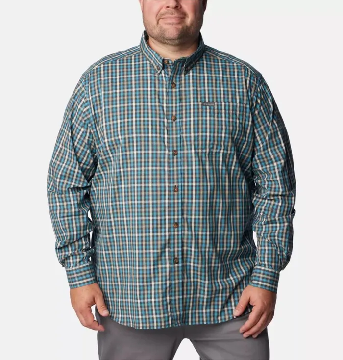 Rapid Rivers II Long Sleeve Shirt 8211 Big Shark Everyday Gingham Mens Columbia Sportswear Long Sleeve Rapid Rivers II Long Sleeve Shirt 8211 Big Shark Everyday Gingham Mens Columbia Sportswear Long Sleeve