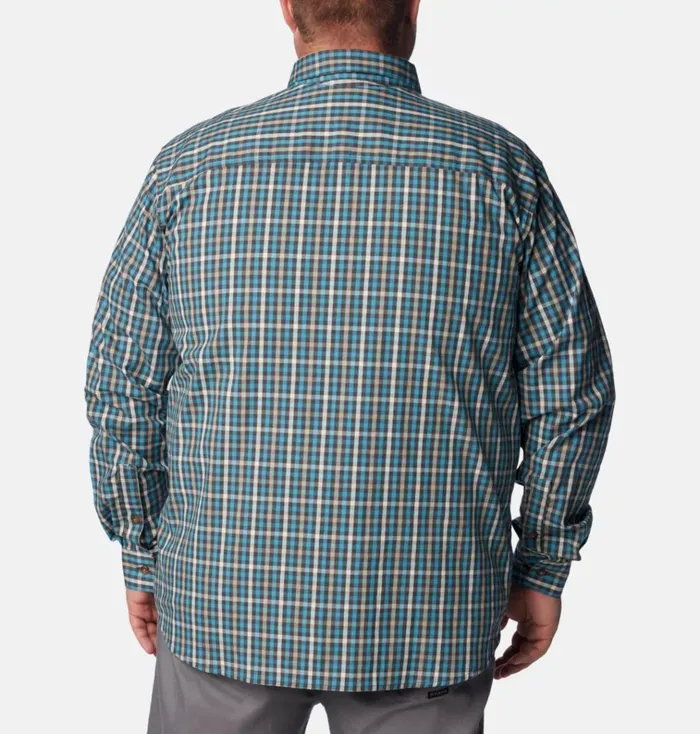 Rapid Rivers II Long Sleeve Shirt 8211 Big Shark Everyday Gingham Mens Columbia Sportswear Long Sleeve Rapid Rivers II Long Sleeve Shirt 8211 Big Shark Everyday Gingham Mens Columbia Sportswear Long Sleeve