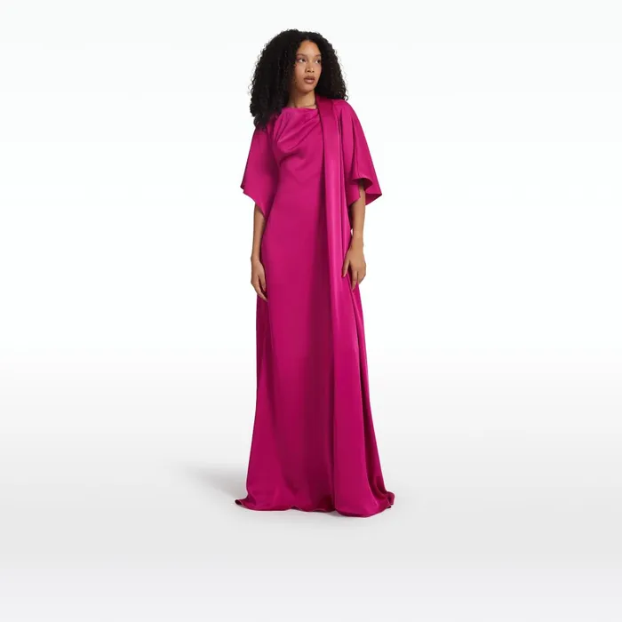 Reda Granita Long Dress Women Safiyaa Dresses
