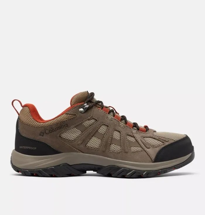 Redmond III Low Waterproof Shoe Pebble Dark Sienna Mens Columbia Sportswear Hiking