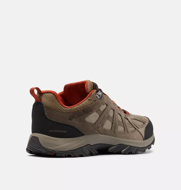 Redmond III Low Waterproof Shoe Pebble Dark Sienna Mens Columbia Sportswear Hiking Redmond III Low Waterproof Shoe Pebble Dark Sienna Mens Columbia Sportswear Hiking