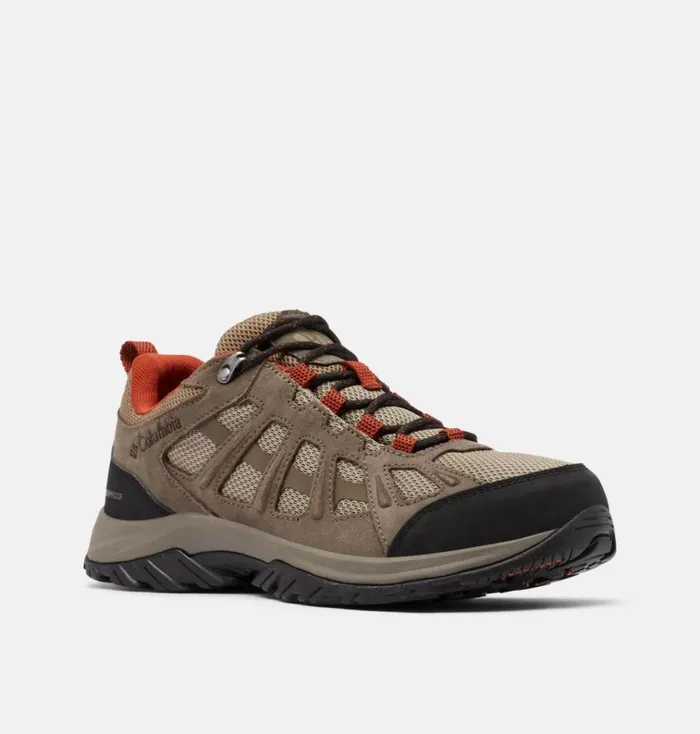 Redmond III Low Waterproof Shoe Pebble Dark Sienna Mens Columbia Sportswear Hiking Redmond III Low Waterproof Shoe Pebble Dark Sienna Mens Columbia Sportswear Hiking