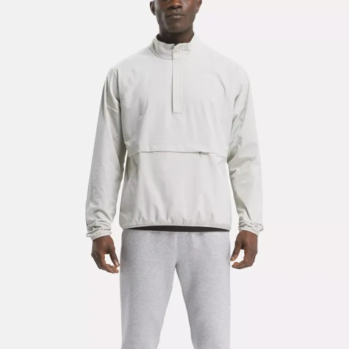 Reebok Active Collective SkyStretch Woven Anorak Moonstone Men Jackets