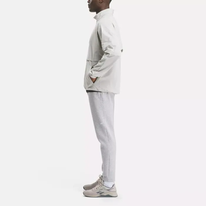 Reebok Active Collective SkyStretch Woven Anorak Moonstone Men Jackets