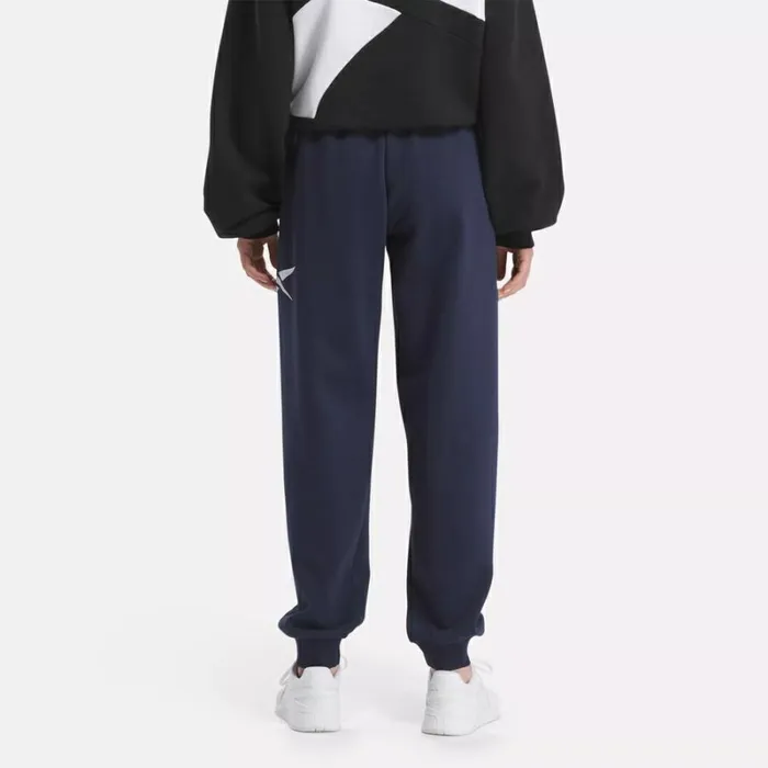 Reebok Back Vector Fleece Pants Vectornavy Women Pants and Sweatpants