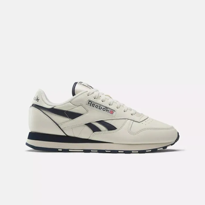 Reebok Classic Leather 1983 Vintage Shoes Vintagechalkvectornavyalabaster Men Classics