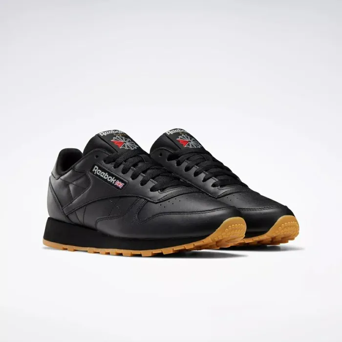 Reebok Classic Leather Shoes Coreblackpuregrey5reebokrubbergum03 WomenMen Classics