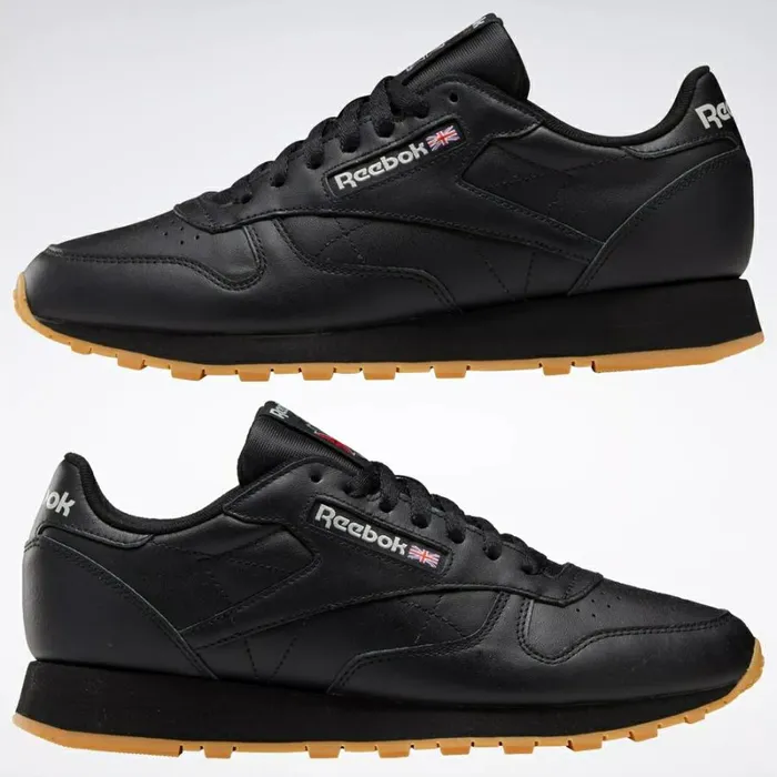 Reebok Classic Leather Shoes Coreblackpuregrey5reebokrubbergum03 WomenMen Classics