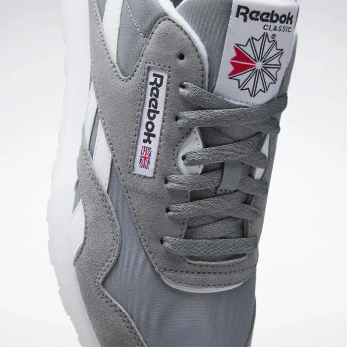 Reebok Classic Nylon Shoes Puregrey5ftwrwhiteftwrwhite Men Classics