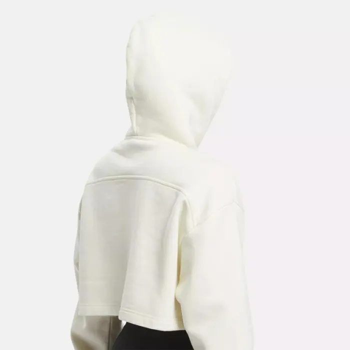 Reebok Classics Natural Dye Cropped Hoodie Nondyed Women Hoodies and Sweatshirts