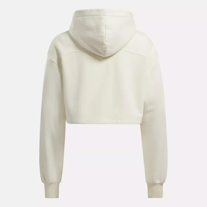Reebok Classics Natural Dye Cropped Hoodie Nondyed Women Hoodies and Sweatshirts