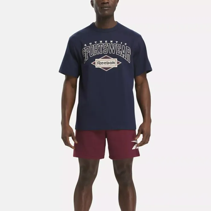 Reebok Classics Sporting Goods TShirt Vectornavy WomenMen Tops and TShirts