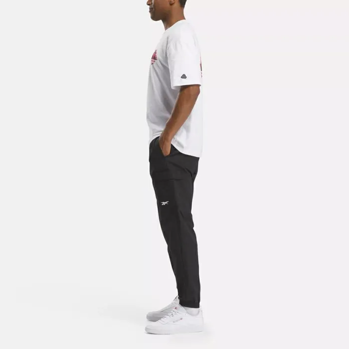 Reebok Classics Uniform Woven Cargo Pants Black Men Pants and Sweatpants
